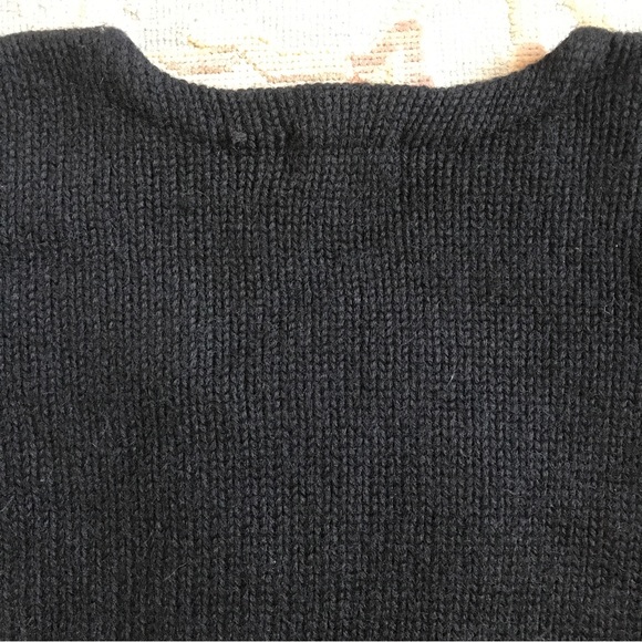 SOLD:  1940’s Highland Knitting Mills Wool Varsity College Letter Sweater - Picture 11 of 16